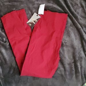 BNWT Striped skinny leg pants elastic waist band